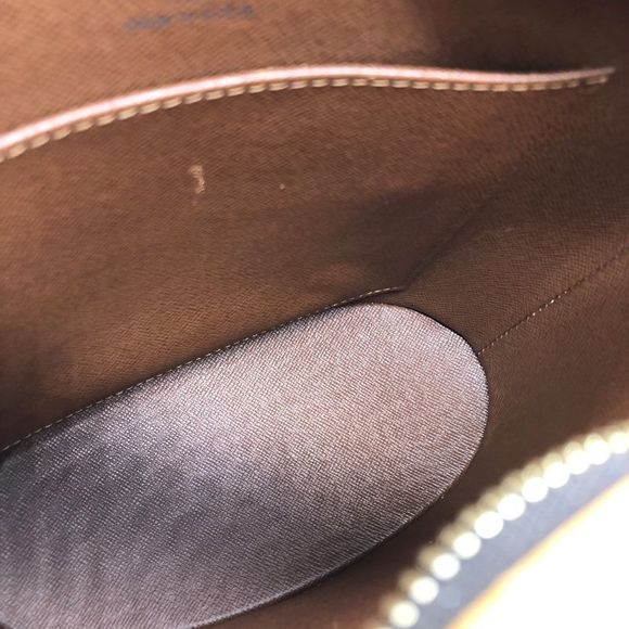 Louis Vuitton M51290 Drouot Shoulder Bag Monogram Brown Women Men Vintage USED - Picture 7 of 10